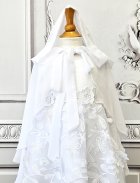 cape, veste et boléro fille blanc