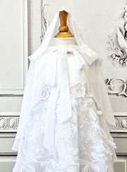 cape, veste et boléro fille blanc