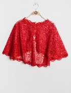 boléro, veste soirée femme rouge