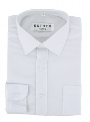 chemise blanche enfant