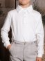 chemise enfant blanc