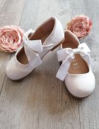 Chaussures Ceremonie Fille Ou De Soiree Blanche Noir Et Pas Cheres