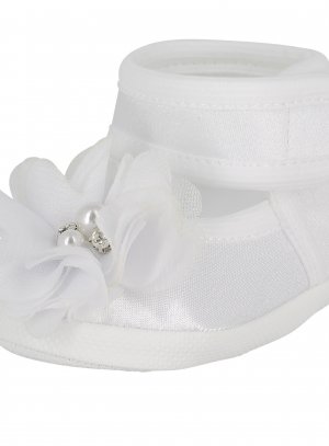 Catimini Chaussons Enfant De Couleur Blanc 1750004-blanc0 - Modz