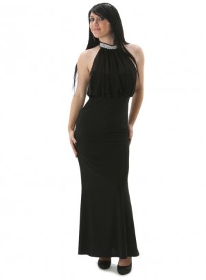 Robe De Soirée Longue Noire émma