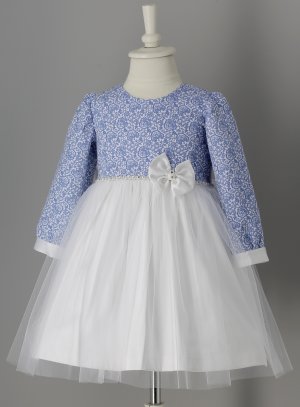 Robe De Cérémonie Fille Léonie Manches Longues