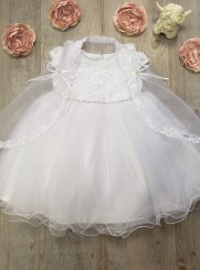 Robe De Bapteme Fille Pas Chere Vetement Blanc Bebe