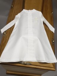 tenue deuil enfant et bébé blanc