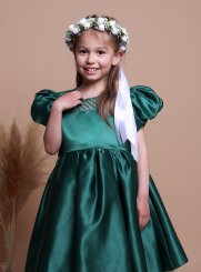 robe fille 2 - 16 ans vert