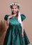 robe fille 2 - 16 ans vert