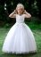 robe de communion blanc