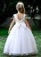 robe de communion blanc