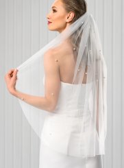 voile de mariée blanc