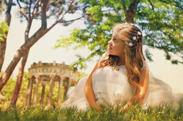 Coiffure faciles à faire pour une communion