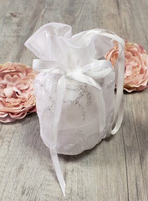 Bourse aumonière petit sac de cérémonie mariage pour enfant