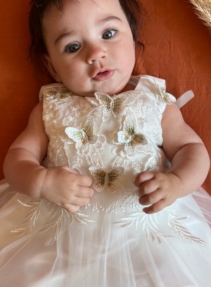 Robe bébé fille 0-3 mois - Me & Me - 1 mois