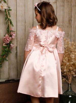 Magnifique robe princesse rose et blanc 2 ans - 24 mois