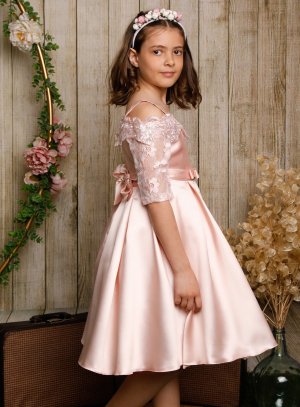 Robe princesse élégante pour filles, tenue de soirée, de mariage,  d'anniversaire, pour enfants