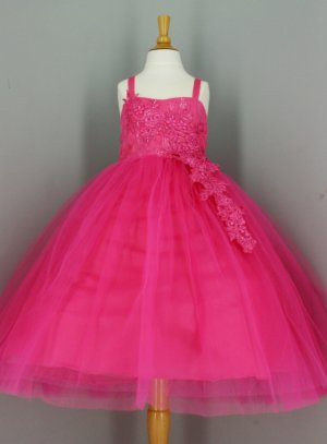 Robe de cérémonie fille princesse cendrillon tulle et 