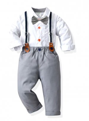 costume enfant 2 - 16 ans gris